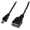 Startech.Com 1ft Mini USB 2.0 Cable - USB A to Mini B F/M USBMUSBFM1